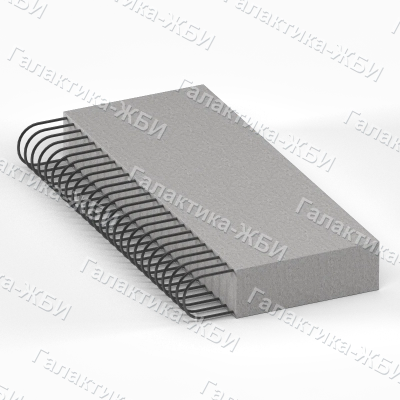 П-1-858 Блок под фундамент стен